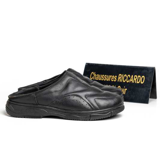 Sabot RICCARDO – 100% Cuir • Confort Médical • Antidérapant
